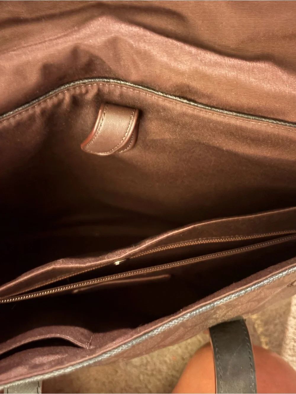 Coach Men's Black Signature Canvas Laptop Tote
